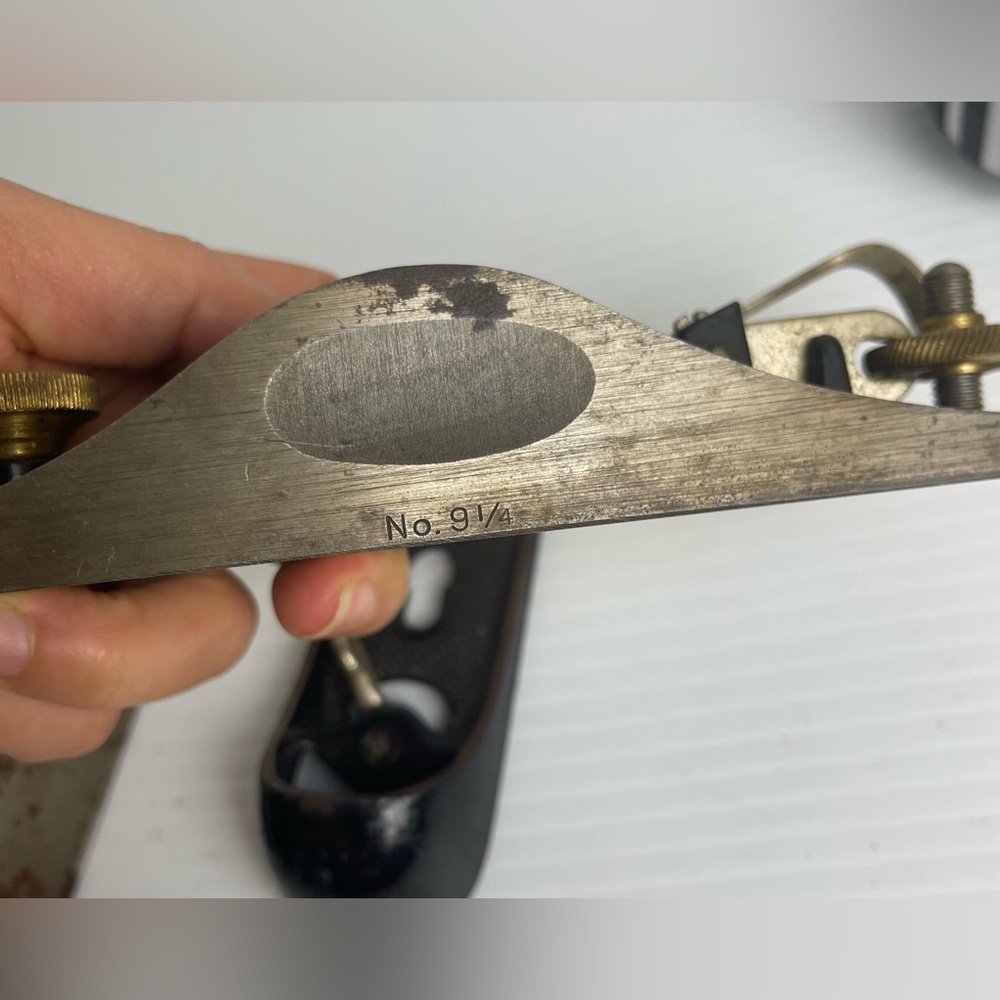 Fine Antique STANLEY No. 9-1/4 Mouth Block wood Plane - Picture 15 of 16